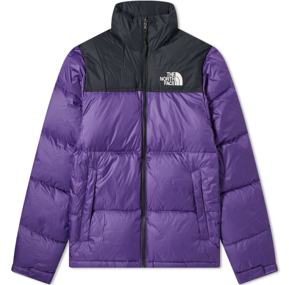 Purple & Black Nuptse Jacket